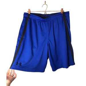 Under Armour | Blue loose fit shorts with drawstring •
